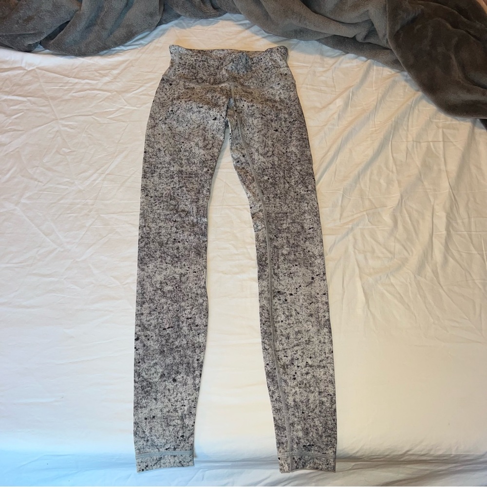 Rare grey speckled Lululemon leggings